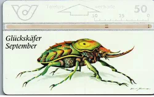 15606 - Österreich - Glückskäfer September