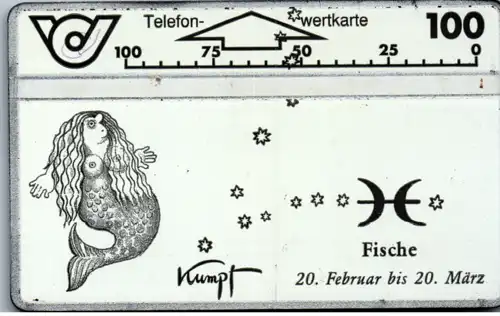 15631 - Österreich - Sternzeichen Fische