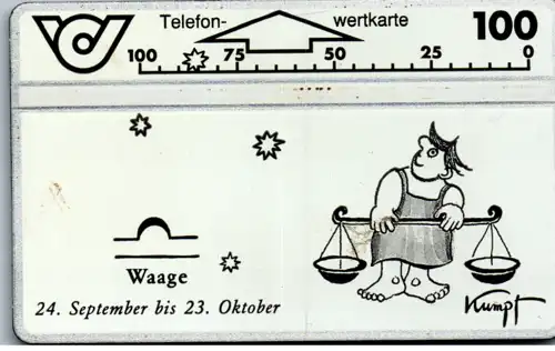 15632 - Österreich - Sternzeichen Waage