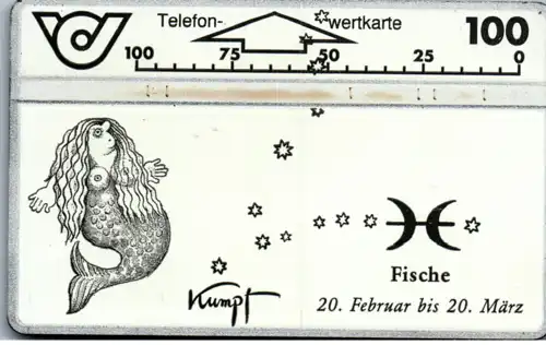 15634 - Österreich - Sternzeichen Fische
