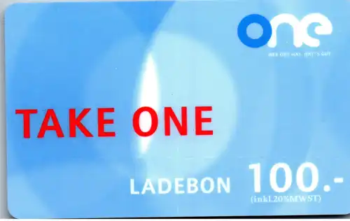 15644 - Österreich - Take ONE , Ladebon