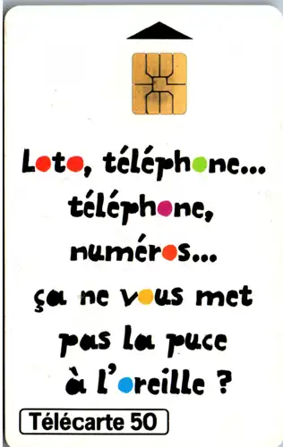 16064 - Frankreich - Loto , Telephone