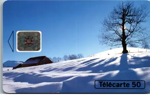 16193 - Frankreich - Winterlandschaft