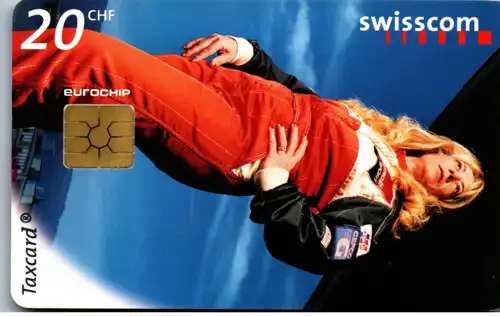 15455 - Schweiz - Swisscom Taxcard , Käthy Champion