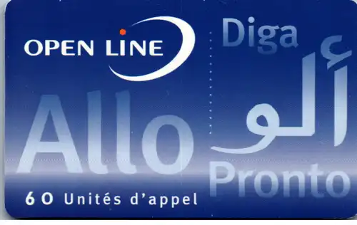16363 - Frankreich - Open Line , Allo , Pronto , Diga
