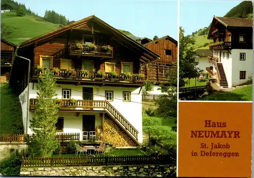 21561 - Tirol - St. Jakob in Defereggen , Haus Neumayr , Anna Neumayr - gelaufen 1985