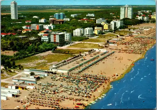 22160 - Italien - Cervia , Milano Marittima , Panorama aereo - gelaufen 1967