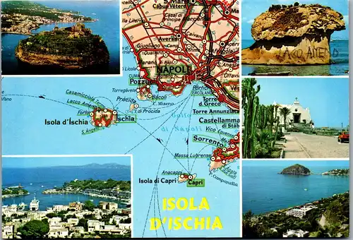 22254 - Italien - Isola d' Ischia - gelaufen 1994