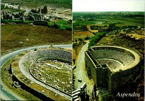 22465 - Türkei - Antalya , Perge , Aspendos - gelaufen 1996