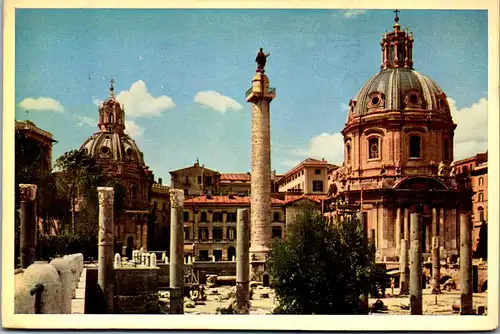 22859 - Italien - Rom , Foro Traiano - gelaufen 1953