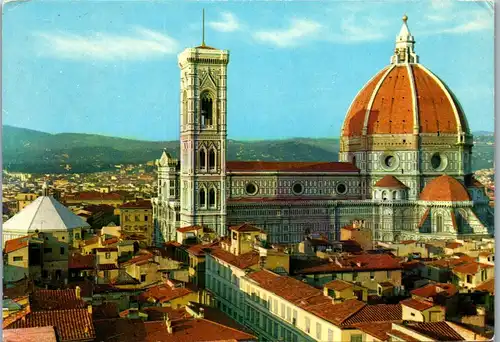 23705 - Italien - Firenze , La Cattedrale , Der Dom - gelaufen 1986