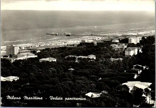 23980 - Italien - Milano Marittima , Mailand , Veduta panoramico - gelaufen