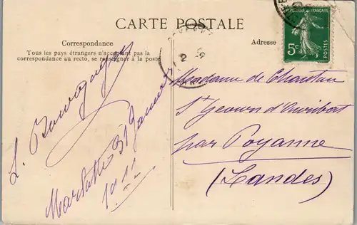 32806 - Frankreich - Fontainebleau , Foret de Fontainebleau , La Petite Suisse - gelaufen 1911