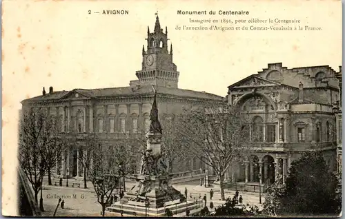 32988 - Frankreich - Avignon , Monument du Centenaire - nicht gelaufen