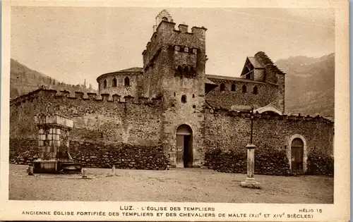 33048 - Frankreich - Luz , L'Eglise des Templiers - nicht gelaufen