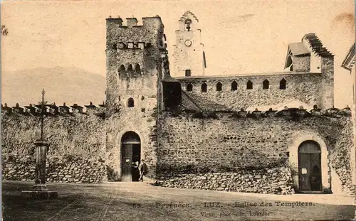 33053 - Frankreich - Luz , Eglise des Templiers - gelaufen 1947