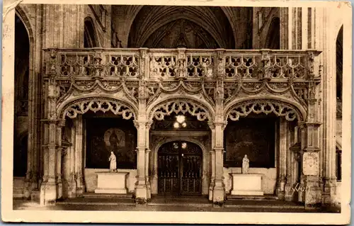 33333 - Frankreich - Bourg , Ain , Eglise de Brou , Le Jube - gelaufen 1935