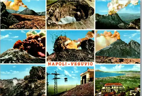 33608 - Italien - Napoli , Neapel , Vesuv , Vesuvio , Vulkan - nicht gelaufen