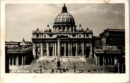 33851 - Italien - Rom , St. Peter , S. Pietro - gelaufen