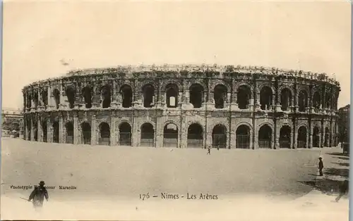 33903 - Frankreich - Nimes , Les Arenes - nicht gelaufen