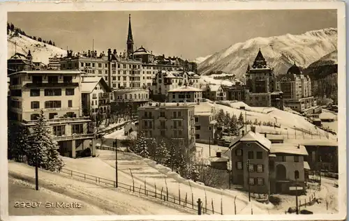 34105 - Schweiz - St. Moritz - gelaufen