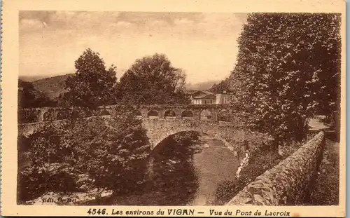 34705 - Frankreich - Vigan , Vue du Pont de Lacroix - nicht gelaufen