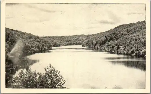 34809 - USA - Pennsylvania , View of Clarion River just above the Dam - nicht gelaufen