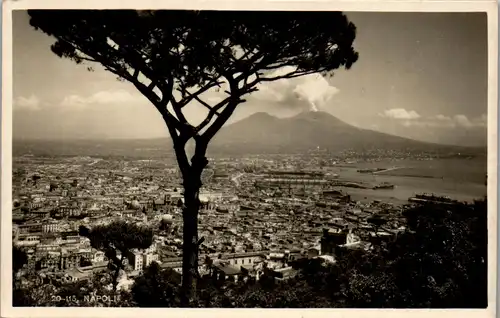 35027 - Italien - Napoli , Panorama - nicht gelaufen