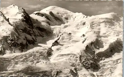35091 - Frankreich - Chamonix Mont - Blanc , Le Mont-Blanc - nicht gelaufen