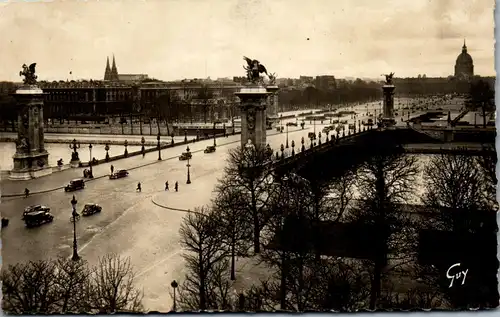 35109 - Frankreich - Paris et ses Merveilles , Le Pont Alexandre III - nicht gelaufen 1941