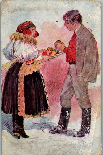 35700 - Tracht - Jugoslawien - gelaufen 1920