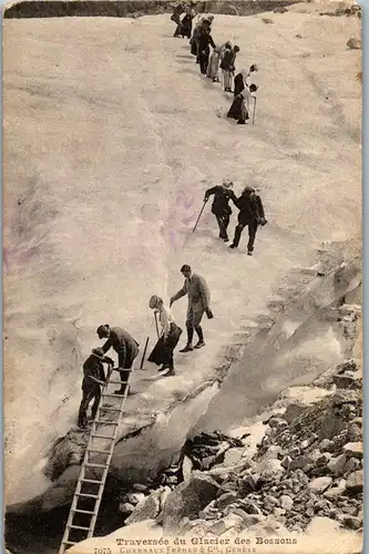 35869 - Frankreich - Chamonix, Traversee du Glacier des Bossons - gelaufen