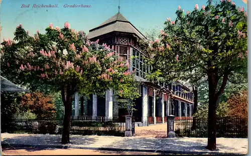 36267 - Deutschland - Bad Reichenhall , Gradierhaus - gelaufen 1912