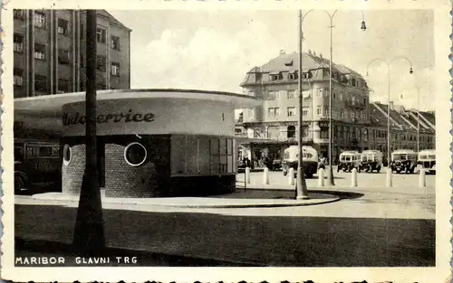 937335 - Slowenien - Maribor Glavni Trg - gelaufen 1941