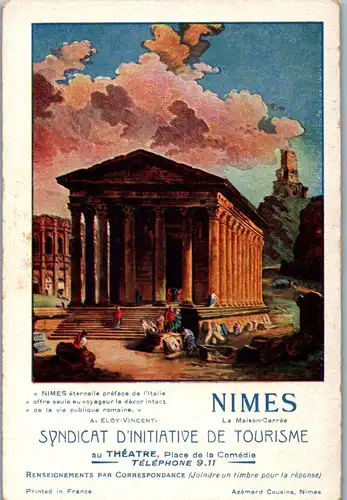 38500 - Frankreich - Nimes , La Maison Carree - nicht gelaufen