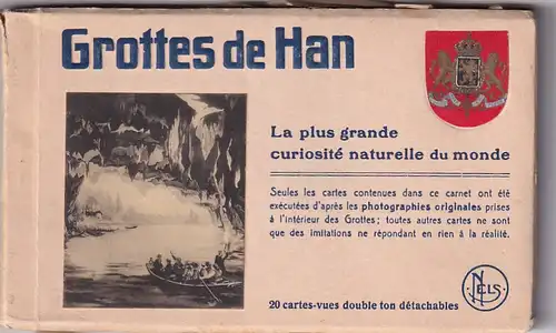 38662 - Belgien - Grottes de Han , 20 Cartes Postales - nicht gelaufen