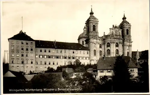 38768 - Deutschland - Weingarten , Württemberg , Münster u. Benediktinerabtei - nicht gelaufen