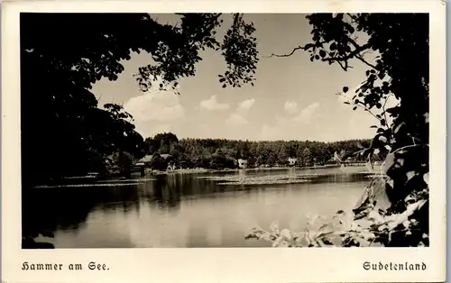 39210 - Deutschland - Sudeten , Hammer am See - gelaufen 1939