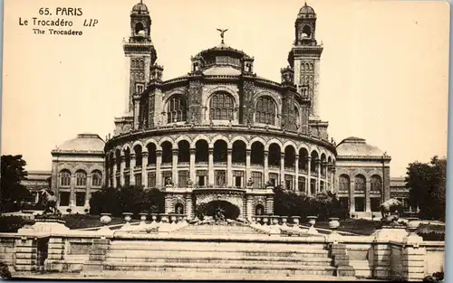 39536 - Frankreich - Paris , Le Trocadero - nicht gelaufen