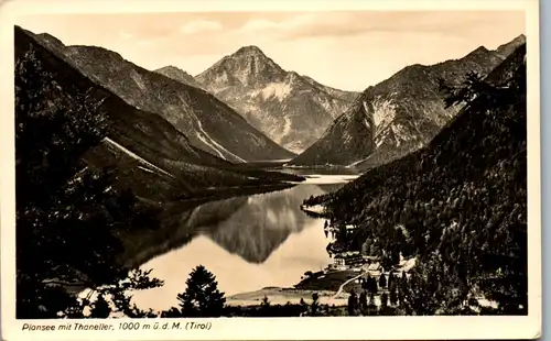 40052 - Tirol - Plansee mit Thaneller - gelaufen