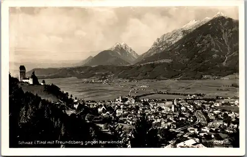 40276 - Tirol - Schwaz mit Freundsberg gegen Karwendel - nicht gelaufen