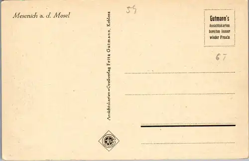 40615 - Deutschland - Mesenich a. d. Mosel - nicht gelaufen