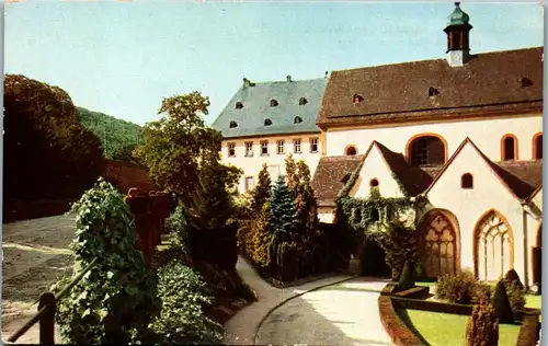 40854 - Deutschland - Kloster Eberbach , Staatl. Domänenkellerei , Kirche u. Prälaturbau von Süden - nicht gelaufen