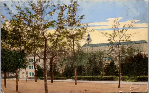 41544 - Deutschland - Rudolstadt , Promenade nach dem Bahnhof und Schloss - gelaufen