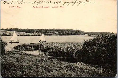 42830 - Deutschland - Lychen , Partie am Grossen Lychen See - gelaufen