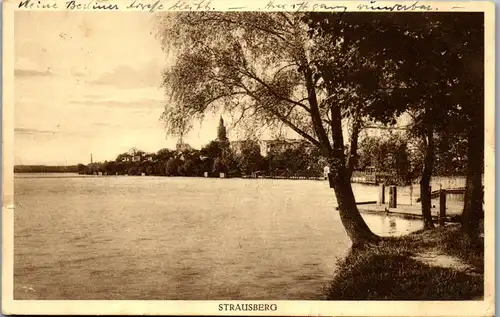 42832 - Deutschland - Strausberg , Panorama - gelaufen 1929