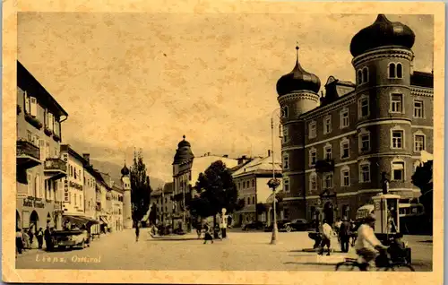 44410 - Tirol - Lienz , Ansicht Stadt , Feldpost - gelaufen 1937