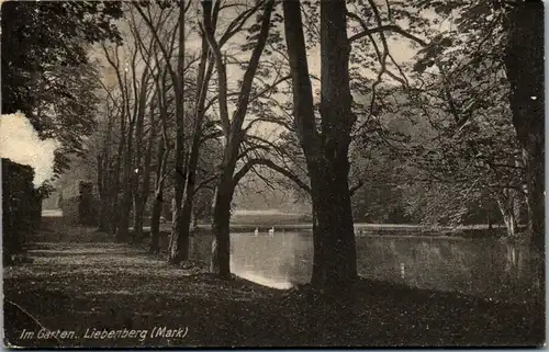 44503 - Deutschland - Liebenberg , Mark , Im Garten - gelaufen 1934