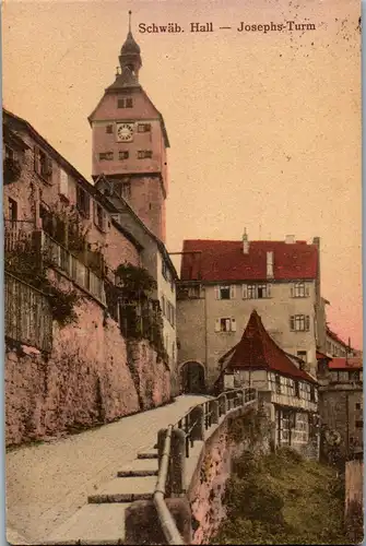 44515 - Deutschland - Schwäbisch Hall , Josephs Turm - gelaufen 1930