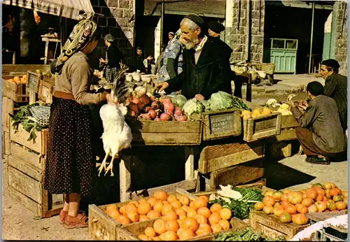 45259 - Israel - At the Market ,  - gelaufen